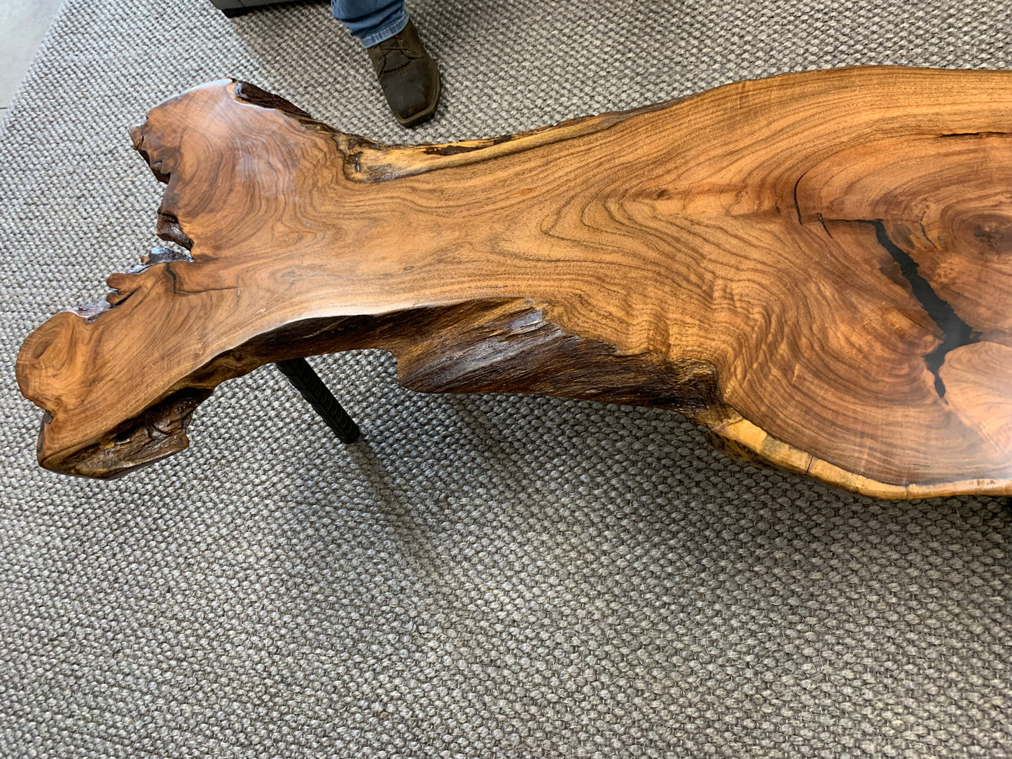 Mesquite Live Edge Coffee Table